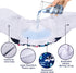 CuteBone Washable Dog Diapers Male with Snaps Reusable Doggie Belly Band for Male Dogs Wraps 3pcs a Pack KDM06M...