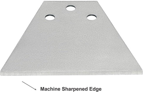 Replacement Blade for 5 Inch Wide SDS-Plus Floor Scraper Tile & Thinset Scaling Chisel (5" X 4-3/8")...
