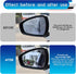 Pack-2 Car Rearview Mirror Anti-rain Film, 3.9In x 5.9In Vehicle Side Mirrors Stickers, Durable Automobile Accessories, Universal for Most Cars, T...
