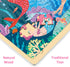100 Piece Puzzles for Kids Ages 4-8, Wooden Puzzles for Kids Ages 3-5 with Unique Puzzle Pieces, Jigsaw Toddler Puzzles Ages 3-5 with Storage Tray...