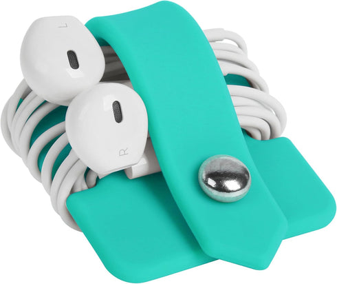 Cord Organizer Earbuds Holder Earphone Wrap Earphones Organizer Headset Headphone Earphone Wrap Winder Cord Manager Cable Winder Blue......