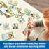 Learning Resources Feelings & Emotions Puzzle Cards, 48 Pieces, Ages 3+, Social Skills Toys, Speech Therapy Materials, Social Emotional Learning T...