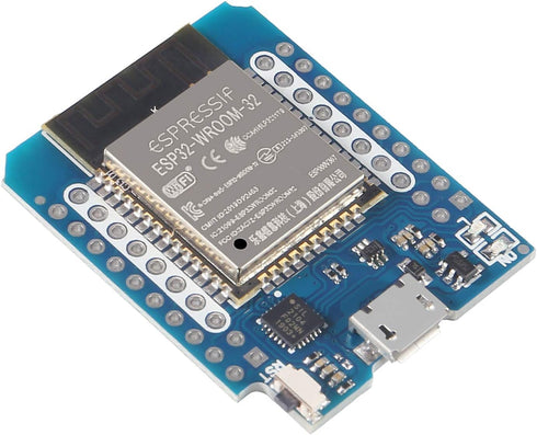 AITRIP 4pcs D1 Mini NodeMCU ESP32 ESP-WROOM-32 WLAN WiFi Bluetooth Development Board 5V Compatible with Arduino...