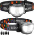 Headlamp Rechargeable 2PCS, 1200 Lumen Super Bright LED Flashlight with Motion Sensor for Adults and Kids- Camping Accessories Gear, Waterproof fo...