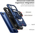 Ailiber for AT&T Calypso 4/Cricket Debut S2 Case with Screen Protector, Ring Kickstand for Magnetic Car Mount, Military Grade, Heavy Duty Shockpro...