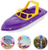 TOYANDONA Boat Bath Toy, Toddler Toys Bath Toys, Plastic Speed Boat Bath Toy, Sailing Boat Floating Toy Fun and Educational Bath Toys for Toddlers...