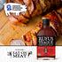 Rufus Teague - Blazin' Hot BBQ Sauce - Premium Barbecue Sauce - 15.25 oz. Bottle...