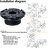 5 PCS Engine Oil Pan Drain Plug with O-Ring Seal 11137605018 Fit for Rear-Wheel Drive BMW 228i 320i 328i 428i 528i X1 X3 Z4...