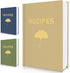 Hardcover Blank Recipe Book - Perfect Blank Recipe book to Write in Your Own Recipes, Simplified Blank Cookbook to Organize Your Recipes...