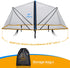 Orzbow Universal Mosquito Net for Stroller, Baby Bug Net with Two-Way Zippers & Storage Bag, Breathable & Foldable Mosquito Nets for Strollers, Ca...