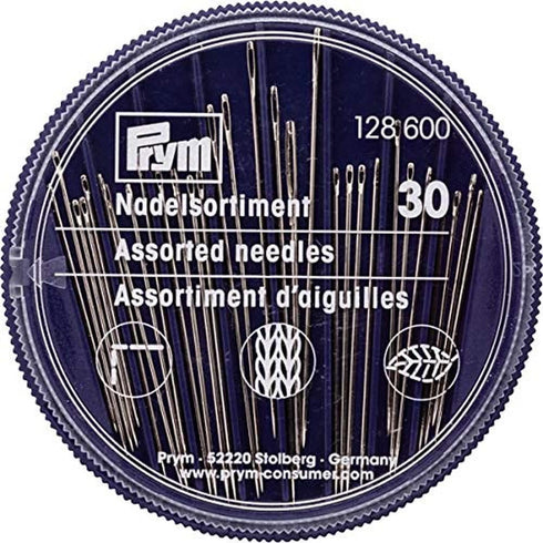 Prym Embroidery and Sewing Needles Assortment, 25 pc,Silver...
