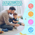 Baby Montessori Sensory Teething Toys for 3-6 6-12 Months, Food Grade Baby Teether, Newborn Infant Rattle Toys, Baby Shower Gifts, Learning Educat...