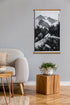 Asian Wall Art Decor Paintings For Bedroom, Living Room, Black And White Wall, Handmade Hanging Chinese Japanese Traditional Landscape...