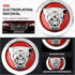 ARKPSKNIGHT 3D Gear Shift Knob Cover,Sports Preformance Modification,Brand Logo Badge Decal Compatible with Jagvar Accessories(Red Chrome 3D)...