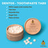 SuperBee Dentos Toothpaste Tablets, 150 Toothpaste Tabs, Fluoride Free & Eco Friendly, Travel Mouthwash Tablets, Sensitive Toothpaste Bites Kids A...