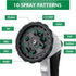 RESTMO Garden Hose Nozzle Sprayer, Heavy Duty Metal Water Hose Nozzle with 10 Different Spray Patterns, High Pressure Hand Sprayer for Watering Pl...