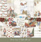 Papers For You - Mini Scrapbooking and Craft Paper Kit | "All I Want For Christmas" Collection | Includes 24 Double Sided Papers with Different De...