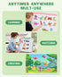 Fridge Magnet for Toddlers 1-3 - Cute Dinosaur Refrigerator Magnets for Kids Full Back Magnetic Dinosaur Toys Educational Preschool Learning Toy B...