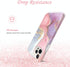 JIAXIUFEN Gold Sparkle Glitter Case Compatible with iPhone 12 and iPhone 12 Pro Marble Slim Shockproof TPU Soft Rubber Silicone Cover Phone Case 6...