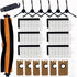 20 Pack Accessories Kit For ionvac SmartClean V4 Robovac Robotic Vacuum Cleaner Replacement Parts, 1 Main Roller Brush, 6 Side Brushes, 6 Hepa Fil...