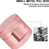 Small Daily Pill Case Pill Box - Portable Metal Pill Container for Pocket Purse, Single Waterproof Pill Holder for Vitamins, Cod Liver Oil, Medici...