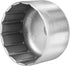 DEDC BMW and Volvo Oil Filter Wrench for 86mm Cartridge Style Filter Housing Caps Removal Tool Oil Filter Socket Wrench Kit with 16 Flutes...