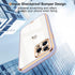 Case Compatible with iPhone 12 Pro Case Crystal Clear Transparent Design Back Bumper Shockproof Slim Fit Soft TPU Silicone Protective Phone Case C...