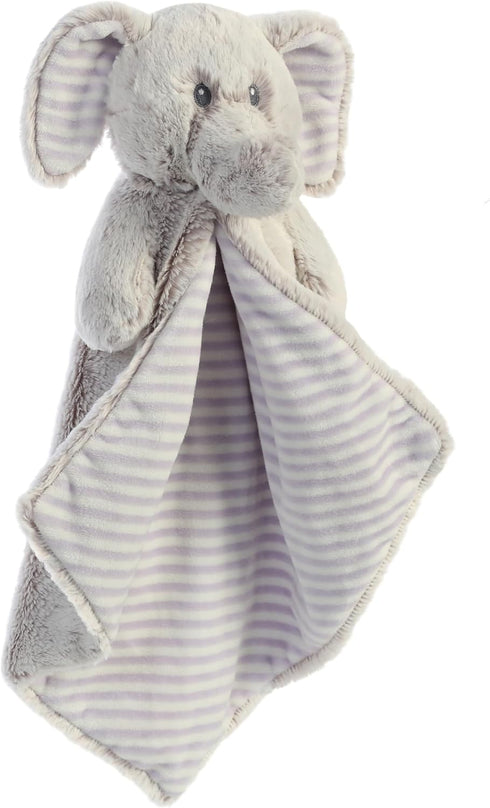 ebba Aurora® Snuggly Cuddlers Luvster™ Elvin Elephant Baby Stuffed Animal - Comforting Companion - Security and Sleep Aid - Gray 16 Inches...