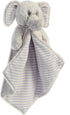 ebba Aurora® Snuggly Cuddlers Luvster™ Elvin Elephant Baby Stuffed Animal - Comforting Companion - Security and Sleep Aid - Gray 16 Inches...