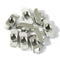1/4"-20 Threaded Standard Steel Drop in T-Nut, Drop in T-Nuts Accessory Hardware Nuts for 15 40 Series Aluminum Extrusion Profiles Rail, 20 Packs...