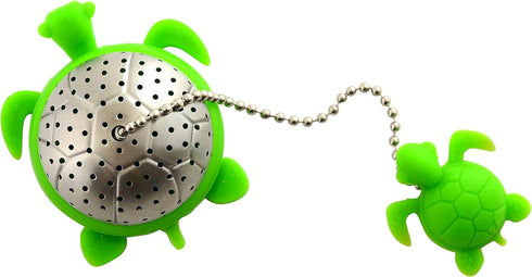 Norpro NOR-5647 S/S Turtle Tea Infuser , Green , 2" x 2" x 1.25"...