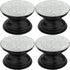 Universal Cell Phone Stands and Tablet Holder (4 Pack) - Silver Glitter...