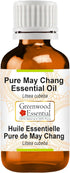 Pure May Chang Essential Oil (Litsea cubeba) Steam Distilled 30ml (1.01 oz)...
