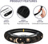 Star Moon Neoprene Car Steering Wheel Cover - Universal 15 Inch Non-Slip, Fit Auto SUV Sedan Vans Trucks...