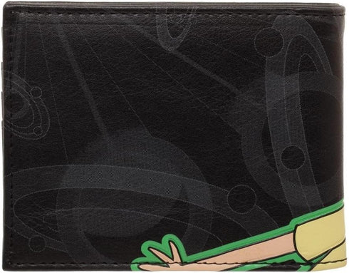 Rick And Morty Glow in the Dark Wallet, Black, One Size...
