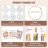 6 Sets Embroidery Kit for Beginners Embroidery Kit for Adults &Kids to Learn 28 Basic Embroidery Stitch Practice Kit,includes Stamped Flower Patte...