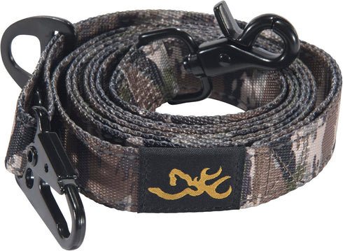 Browning Dog Leashes, Durable, Classic Webbing Pet Leash with Reflective Stitching, Ovix Camo, One Size...
