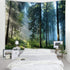 Llamazing Forest Tapestry - Magic Tapestry Curtain for Living Room & Bedroom (Morning Forest, 90.5''L70.8''W) XL...