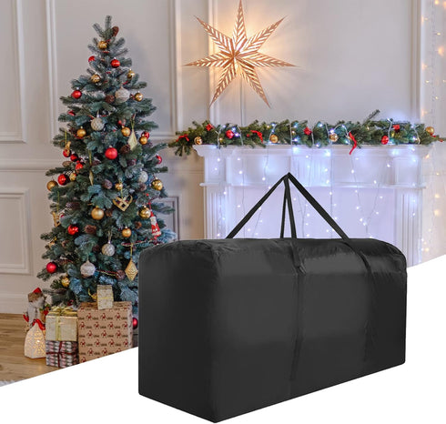 Christmas Tree Storage Bag,Tree Storage Bag 12ft Artificial Disassembled Trees,Heavy Duty Xmas Holiday Tree Bag with Durable Handles & Dual Zipper...
