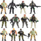 US Army Men and SWAT Team Toy Soldiers Action Figures Playset with Military Weapons Accessories,Military Soldier Playset Military Figures Army Men...