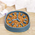 Slow Feeder Dog Bowl, Small Medium Breed Dog Cat Food Bowls Durable Non Skid Pet Bowl Preventing Choking Healthy Design Slow Feeding Dog Bowl Slow...