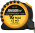 Johnson Level & Tool 40-1416 16' x 1" Auto-Lock™ Inch/Metric Power Tape...