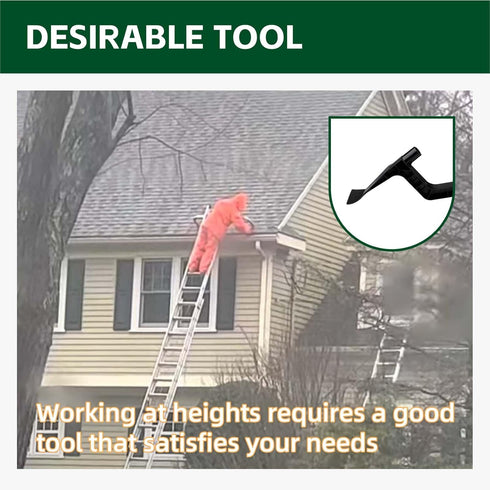 Gutter Cleaning Spoon, Gutters Cleaning Tools, Gutter Cleaning Tool, Gutter Scoop Cleaning Tools for Pressure Washer, Designed for Roofs in Garden...
