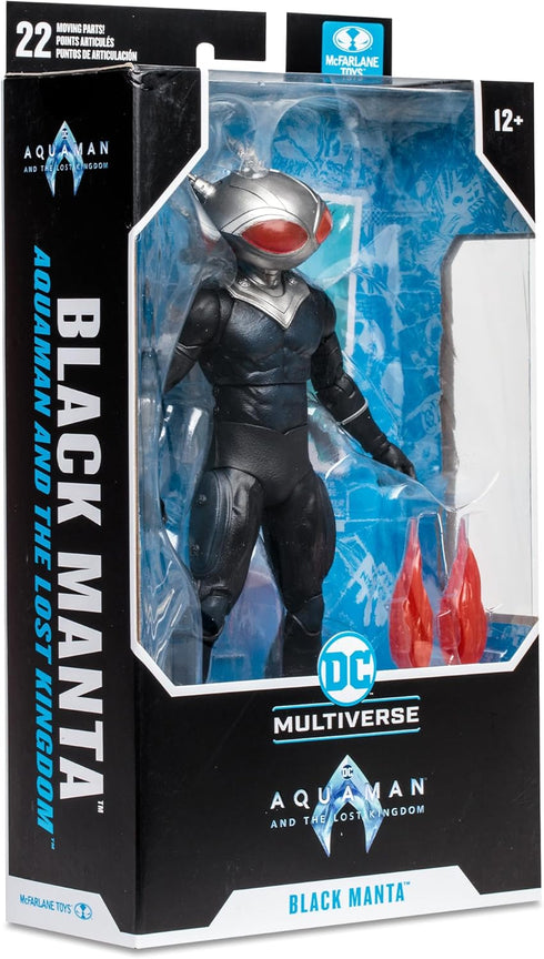 McFarlane Toys - DC Multiverse Black Manta (Aquaman and The Lost Kingdom) 7" Action Figure...