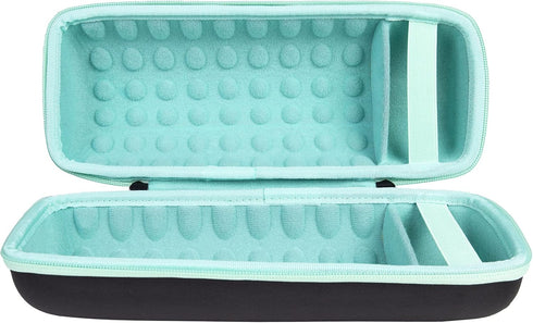 Khanka Carrying Case for Replacement for JBL Charge 4/5 Waterproof Portable Bluetooth Speaker. Extra Room for Charger and USB Cable (Inside Teal)...