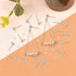 200Pcs Earring Studs for Jewelry Making, Hypoallergenic Ball Post Earring Studs Earring Findings Earring Posts with Loop with 200Pcs Silicone Clea...