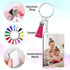 Modacraft 120Pcs Sublimation Keychain Blanks Bulk Set with Rectangle Sublimation Blanks Tassels Keychain Rings & Jump Rings for DIY Keychain Craft...