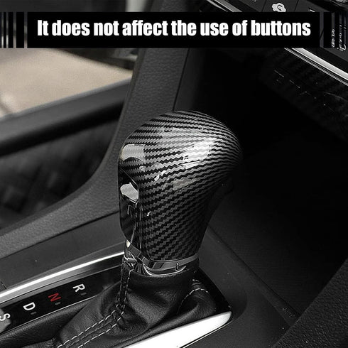 1 PC Car Gear Shift Knob Cover, ABS Arc Automatic Transmission Lever Cap Replacements, Automotive Decorative Accessories Compatible with 10th Civi...
