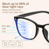 Gaoye Stylish Blue Light Glasses for Woman - Computer Glasses up to 99% Blue Light Blocking - Lightweight Frames - 3 pack...