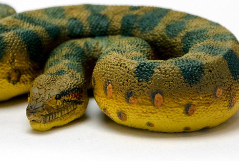 Safari Ltd. Green Anaconda Figurine - Detailed 6" Plastic Model Figure - Fun Educational Play Toy for Boys, Girls & Kids Ages 3+...